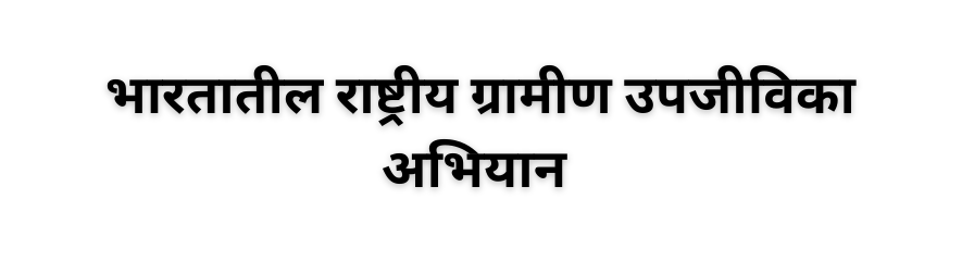 भारतातील राष्ट्रीय ग्रामीण उपजीविका अभियान (NRLM)